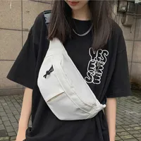 Street Hip-hop Belt Multifunction Nylon Chest Outdoor Sport Waist Shoulder Bags 2021 Fashion New Unisex Fanny Pack 0206
