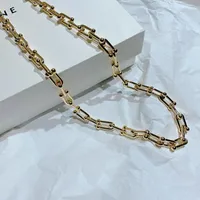 Nouveau collier hiphop collier de chaîne métallique vintage