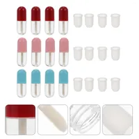 Storage Bottles Lip Gloss Empty Container Tubes Tube Lipstick Refillable Diy Containers Wholesale Color Lipgloss Bulk Cute Inserts