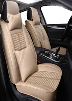 Couverture complète des sièges automobiles EcoLeather Covers PU en cuir PU Seat d'auto pour C3 Aircross C4 Cactus3063250