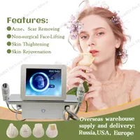 Multi-Functional Beauty Equipment 2 in 1 fractional machine Radio Frequency Microneedling with cool hammer High Effective Microneedle RF Gold Microneedling