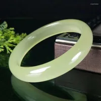 Bangle Real Jades Bangles Women Fine Jewelry Accessories Natural Afghanistan Jade Jadeite Bracelets For Girlfriend Mom Gifts