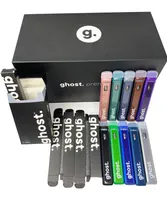 Ghost Disposable E-cigarettes Vape Pen Empty 1ML POD Starter Kit Rechargeable Ceramic Core Vapes cartrides Not pre filled