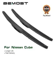 Bemost Car Windskreen Wiper Blades Natural Rubber для Nissan Cube 2009 2011 2011 2013 2014 2015 2016 Fit U Hook Arm7076085