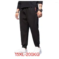 Men's Pants Size Plus 15XL 200KG High Quality Spring Summer Men Sweatpants Large Sports Oversize 180KG 58 60 66 68 70