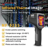 NOYAFA NF-521S Termisk avbildningskamera HD Digital Night Vision Infraröd termometer Handhållen högupplöst termisk kamera