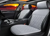 Couvercles de siège d'auto Pu Leather Universal Seat Seat Cover Diamond Pattern Soutr Cushion Ajustement pour la plupart des camions automobiles Van Luxury Car Interi9271789