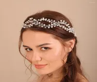 أدوات الرأس العصرية PREAL CRYSTAL WELDENT HAIR Accessories Bridal Thebled for Women Gride Jewelry Prom Tiara Headpiece HEA4534944