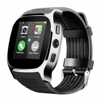 2023 Neue T8 Bluetooth Smart Watch mit Kamera Phone Mate SIM -Karten -Schrittzähler lebensgellof für Android iOS SmartWatch Android Smartwatch
