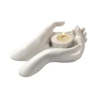 Candlestick السيليكون قوالب DIY شكل يدوي الخرسانة الجص الجص أدوات حامل الشمعة المصنوعة يدويًا 2107221448062