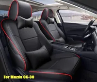 Защита автомобильного сиденья на заказ для Mazda CX30 2020 Модель, покрывающая старые сиденья роскошные кожаные аксессуары.