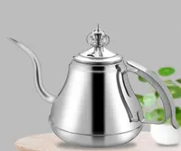 1218L GOSONECK KETTLE Stains Steel Tea Pot with Coffer Pot El Coffee Coffe Cooker Sets 2108136172027