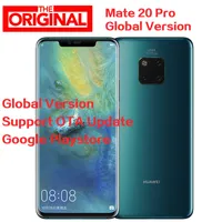 Global Version HuaWei Mate 20 Pro LYA-L29 Mobile Phones 6GB RAM 128GB ROM Fingerprint Kirin 980 Android 9.0