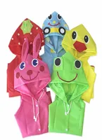 1PC Cartoon Animal Style Waterproof Kids Raincoat For Children Rain Coat RainwearRainsuit Student Poncho 2202179703513