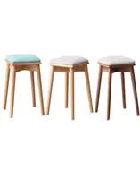 Cadeiras de jantar de m￳veis da sala de estar Cadeira de casca de madeira maci￧a de madeira maquiagem mobili￡ria de bate -stafra