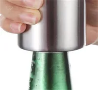 Press Type Creative Beer Bottle Opener Нестандартная сталь Удобная автоматическая кухня кухня.