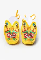First Walkers Chinese Culture Toddler Baby Tiger Head Cloth Shoes Bell Softsoled Manual Embroidery Warm And Soft For 01year244F3923226