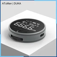 Tape Measures DUKA ATuMan Little Q Electric Ruler Distance Meter HD LCD Screen Measure Tools Rechargeable 230211