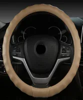 Fekofeko 38cm Four Seasons Universal Leather Car Steering Wheel Cover for Lada Vesta 2021 Xray Covers3993110