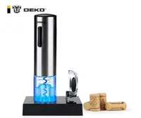 Deko Electric Wine Opener. Подзаряжаемая открытая бутылка автоматически установлена ​​на кухонные аксессуары для фольги.