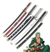 Cartoon Figures Anime Roronoa Zoro Cosplay Swords Threeknife Ghost Cut Ver He Dao Katana Rola Plaga Sauron Halloween Broń Miecz 3939136