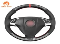 Mewant Black Pu Carbon Fiber Hand Sew Car Car Steering Wheel Cover for Bravo Doblo Combo Vauxhall Combo Tour 20122017747359