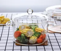 Soup Stock Pots XINCHEN Household Transparent Glass Kitchen Heatresistant Porridge Home Bowl Cooking Tools 2212022454009