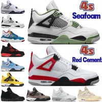 Nouvelles chaussures de basket Jumpman 1 1s gris fumé clair UNC 4 4s rasta 5 5s alternative raisin 6 6s DMP hommes femmes baskets