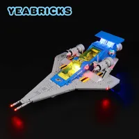 Block YeaBricks LED Light Kit för 10497 Galaxy Explorer Building Blocks Set (Inkludera Model) Bricks Toys for Children 0208