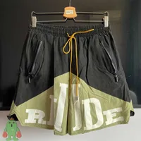 Męskie spodnie duże spodenki Wysokiej jakości Mężczyzny Patchwork Hip Hop Casual Beach Shorts