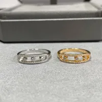 925 Sterling silver rings for women wedding ring 18k rose gold design 1