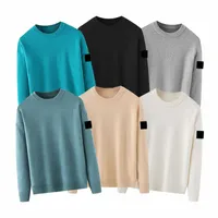 Designerskie męskie swetry swetra dzianina bluzy bluzy kobiety pullover haft haftowe pullover ciepłe elastyczne miękkie bluzy 3xl