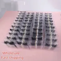 Göz Farı 1050100 Çiftler Sahte 3D Mink Kirpikler Toptan Makyaj Güzellik için Kirpik Araçları Doğal Kirpikler Kabarık Kirpik Toplu 230211