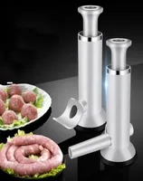 Meat Poultry Tools Sausage Stuffer Filling Machine Meatball Maker Tool Plastic Manual Food Processors Kitchen At Home Making 221109990316