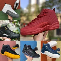 Jumpman Utility Grind 12 12S Heren High Basketball Shoes Twist Gym Red Indigo Flu Game Dark Concord Royalty Ovo White The Master Taxi Fiba Gamma Blue Trainer Sneakers