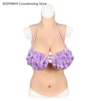 Women039s Shapers Solid Silicone Half Body Fake Breast Prosthetic Crossdresser Mother Silk Cotton Gel Two Kinds Of Filling7764539