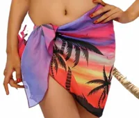 Sexy Women Beach Sarong Tamel 2021 Summer Bikini Coverups Wrap Skirt Cover Printed Ups Women039S Swimwear 77ne49161307065330