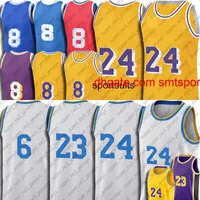 Men's T-Shirts 23 6 LBJ King Russell 0 Westbrook Jersey Basketball Carmelo 7 Anthony 3 Davis Jerseys Black Mamba Retro New City 75th Anniversary