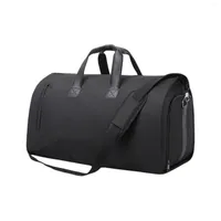 Duffel Väskor Travel Organizer Plain Zipper Storage Bag With Top Hand Grip Multi-Purpose Large Capacity Trip Packs