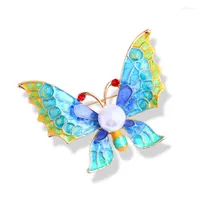 Broszki Morkopela Emalia Butterfly Biżuteria