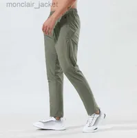 Designer Sports Leisure Fitness Pants High Elastic elastico Pantaloni da corsa sciolti etichetta per asciugatura rapida etichetta Lululemens Women 23Ssa