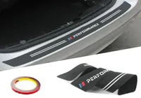 Новый M Performance Ruffice Car Задний бампер отделки для защитной пластины для защитной наклейки для BMW E39 E46 E60 E90 F30 F10 F01 F20 F32 Z4 x1225V3043476