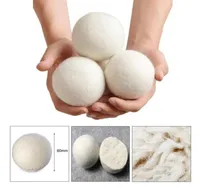 16pcs Natural Reusable Laundry Clean Ball Practical Home Wool Dryer Bags3314550