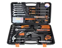Professional Hand Tool Sets 9120pcs Gold Toolbox Set Manual Tools Home Repair Gifts Herramientas De Mano Household Woodworking6787368