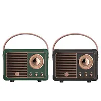 Portable Speakers Retro Bluetooths Speaker HM11 Classical Music Player Sound Stereo Decoration Mini Travel Y2212