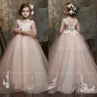 2023 Glitz Princess Little Girls Pageant Dresses Little Baby Camo Flower Girl Dresses لحضور حفل زفاف مع Big Bow BC15126 J0213