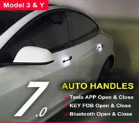 Model 3 y Elektrische automatische presentatiedeurafhandelingen Stuur met LED voor Tesla Satonische V70 Waterdicht9910446