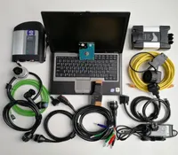 Ferramenta de diagnóstico automático ICOM Em seguida para BMW MB STAR C4 Scanner Interface Cables Cars usados ​​Laptop D630 1TB HardDisk mais recente software7976985