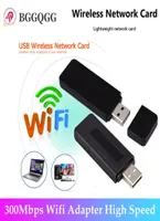 Adaptador de Wi -Fi de 300mbps High Speed ​​5G 24G RT5572 Cartão de rede sem fio de banda dupla universal Mini USB 20 Entrega portátil2683072