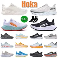 Hoka Men Women Casual Shoes Designer Hokas One Carbon X2 Bondi 8 Clifton Athletic Trainers Kawana Challenger ATR 6 Training Mens Sneakers Outdoor Jogging Sports 36-45
